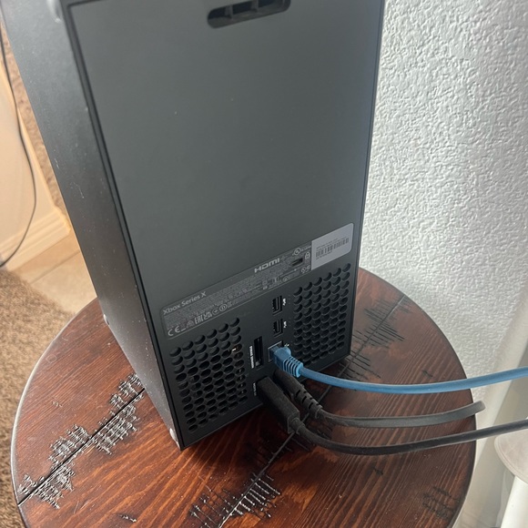 Xbox Series X with 2 Controllers and Turtle Beach Plug in Headsets - Picture 4 of 4